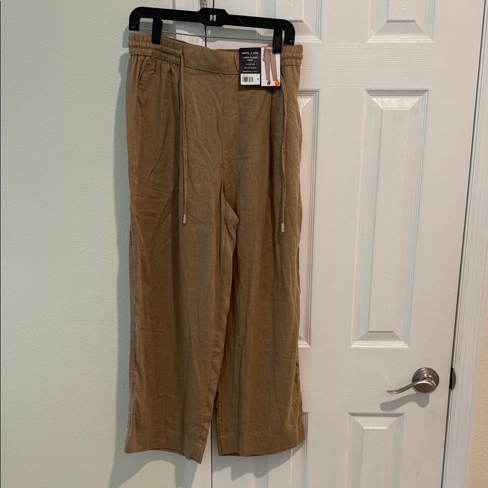 Nautica Women's Brown Wide Leg Pants